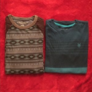 Aeropostale And Zoo York Teens Long-Sleeve Bundle